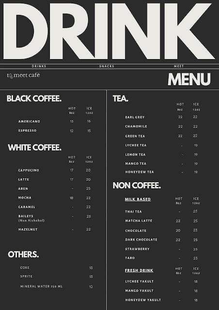 harga menu to meet cafe sidoarjo